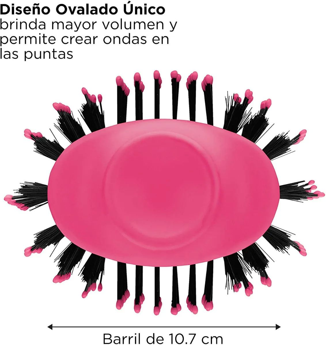 Cepillo Secador Revlon Salon Oval One Step Pro Voluminizador