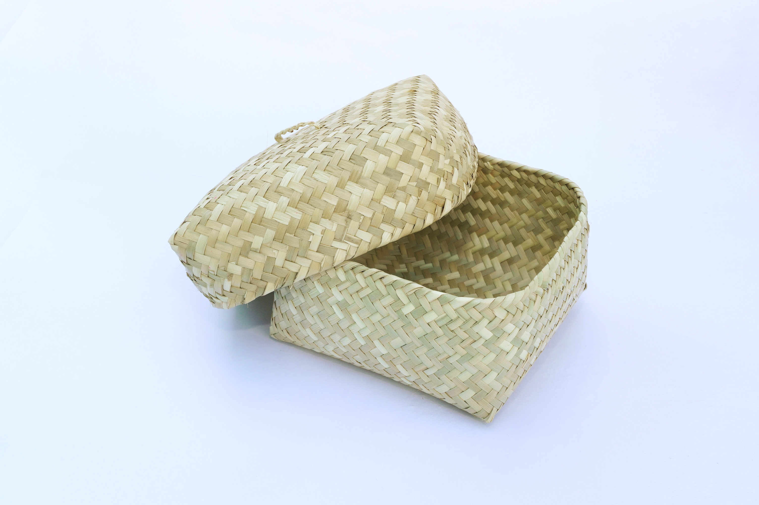 Tortillero De Palma Artesanal Con Tapa 1 Pza