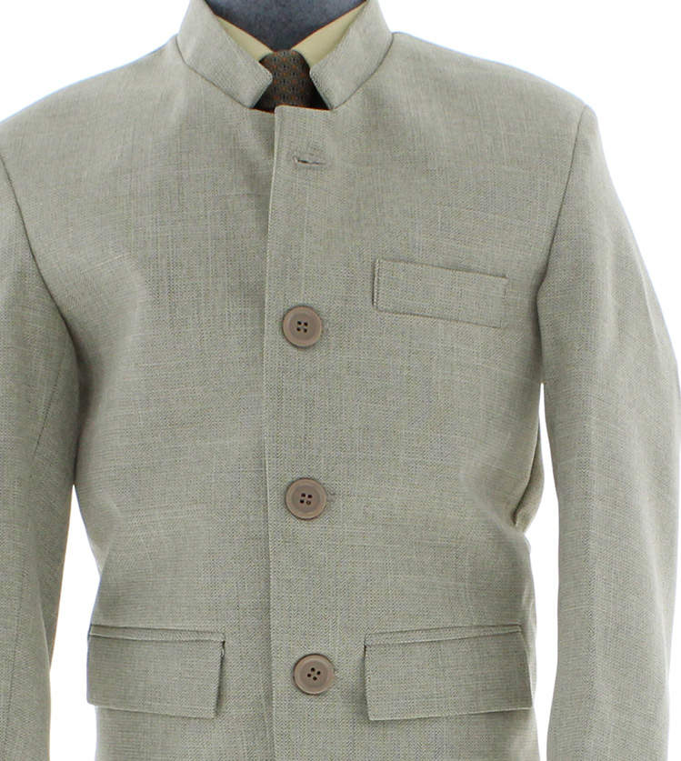 Traje de Vestir Niño Tres Piezas Color Arena 2903 2 a 18 Años.