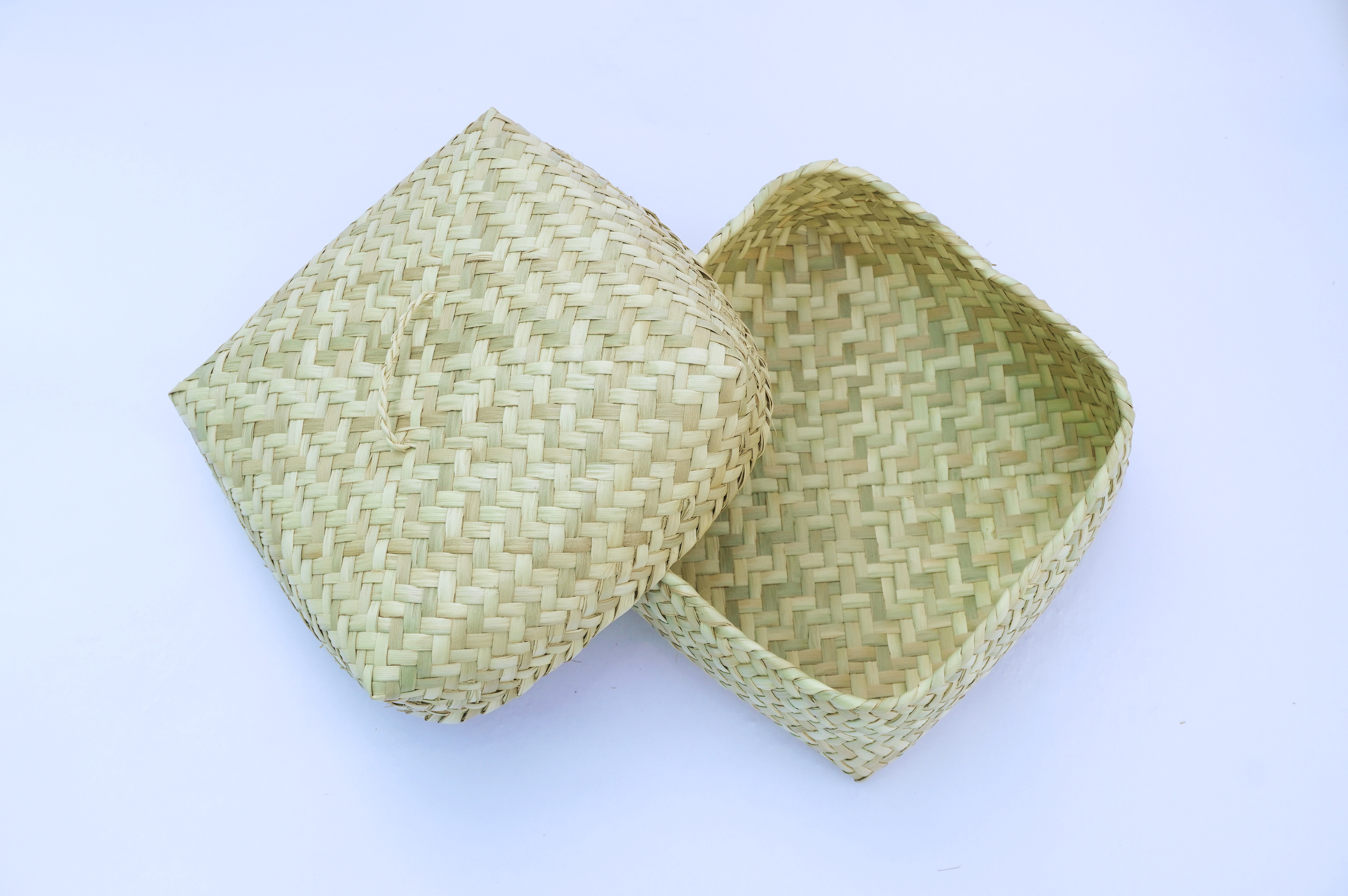 Tortillero De Palma Artesanal Con Tapa 2 PZA