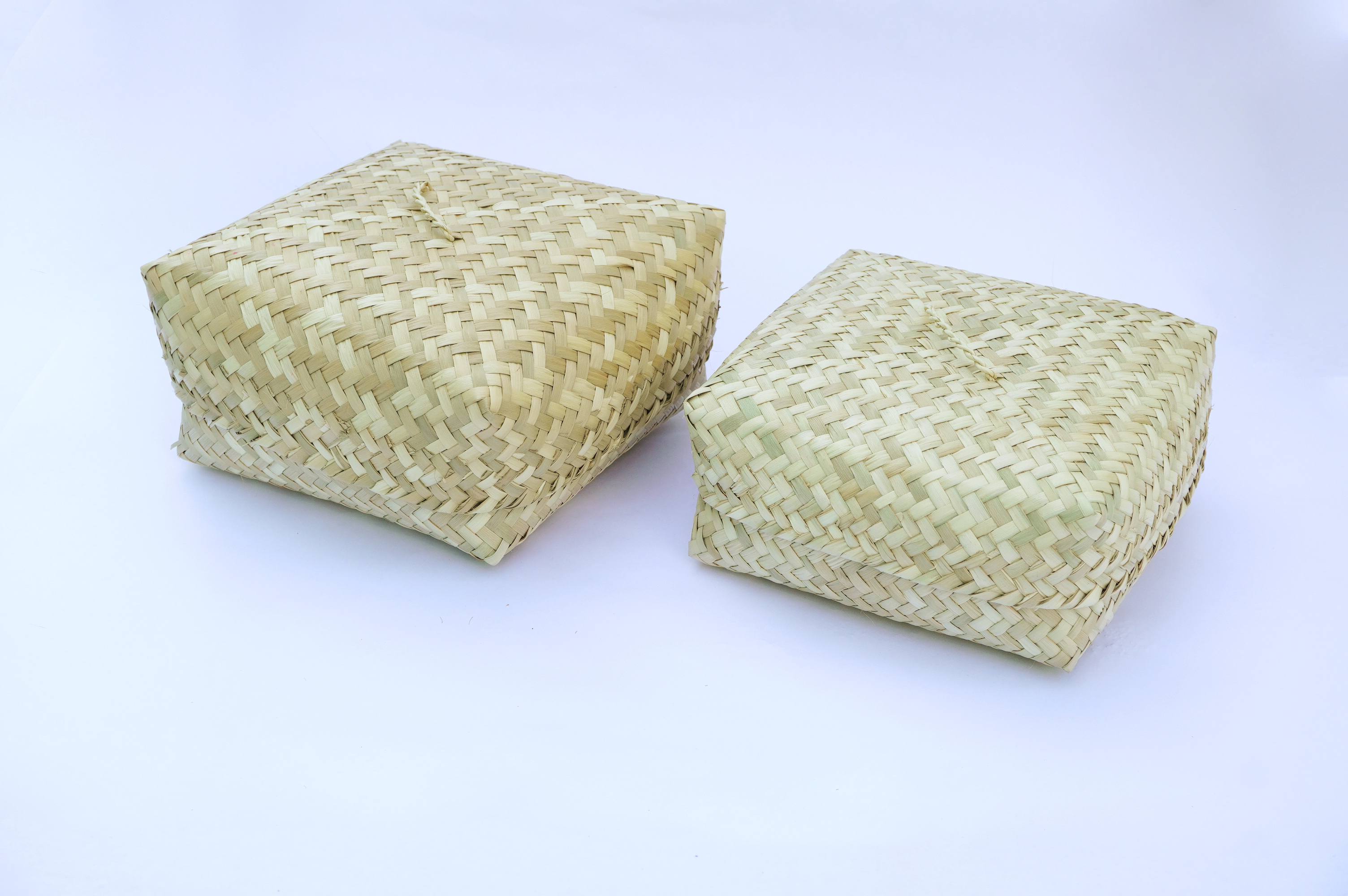 Tortillero De Palma Artesanal Con Tapa 2 PZA