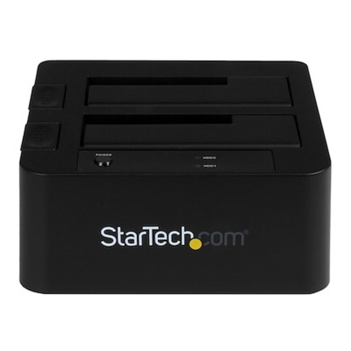 Docking Station USB 3.0 y eSATA para 2 Discos Duros, 2.5''/3.5'', SATA