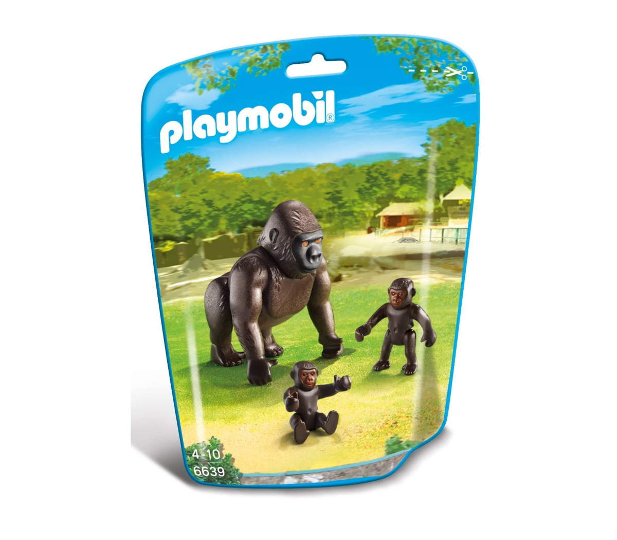 Playmobil 6639  Zoológico Gorila con Bebés