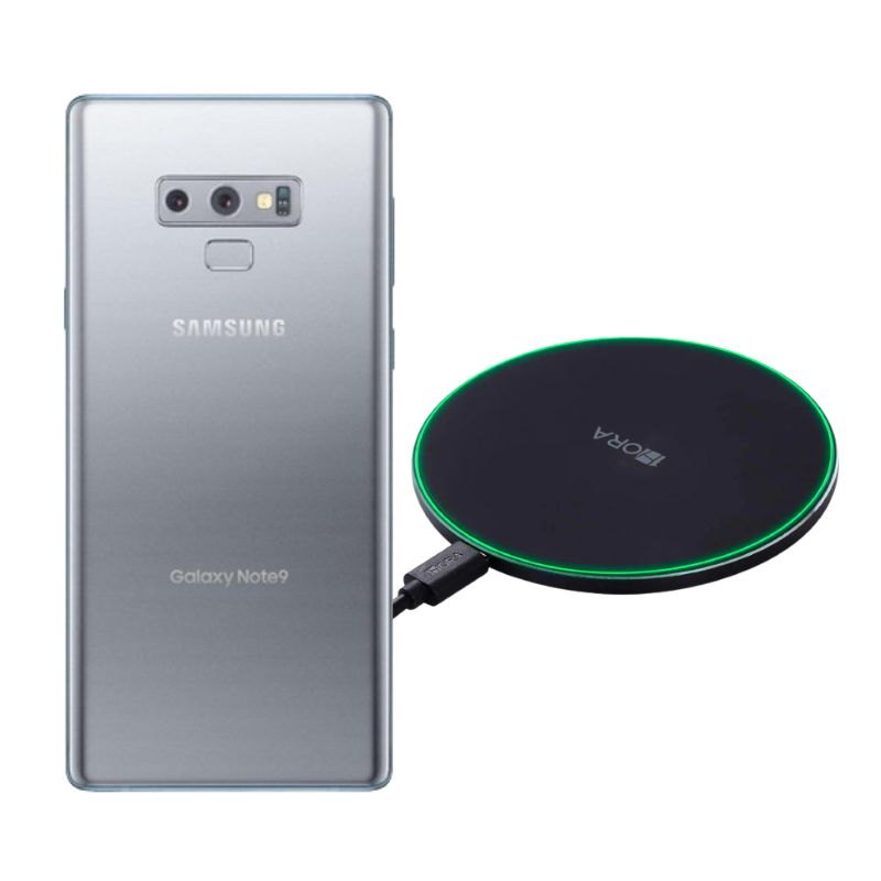 Galaxy Note 9 Plata Reacondicionado 128gb Grado A + Cargador Genérico