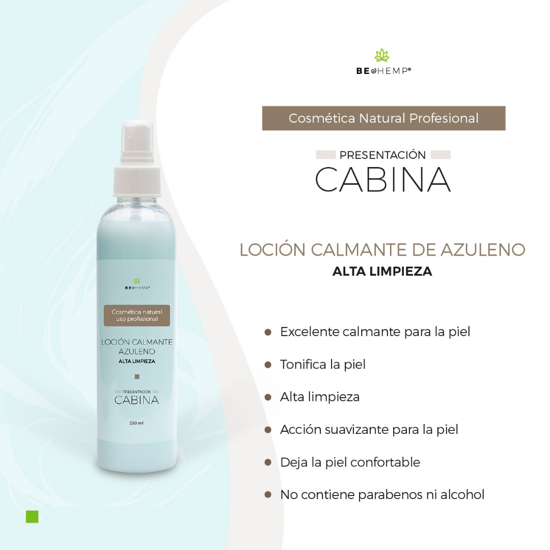 Loción azuleno calmante y desensibilizante ph6 250 ml