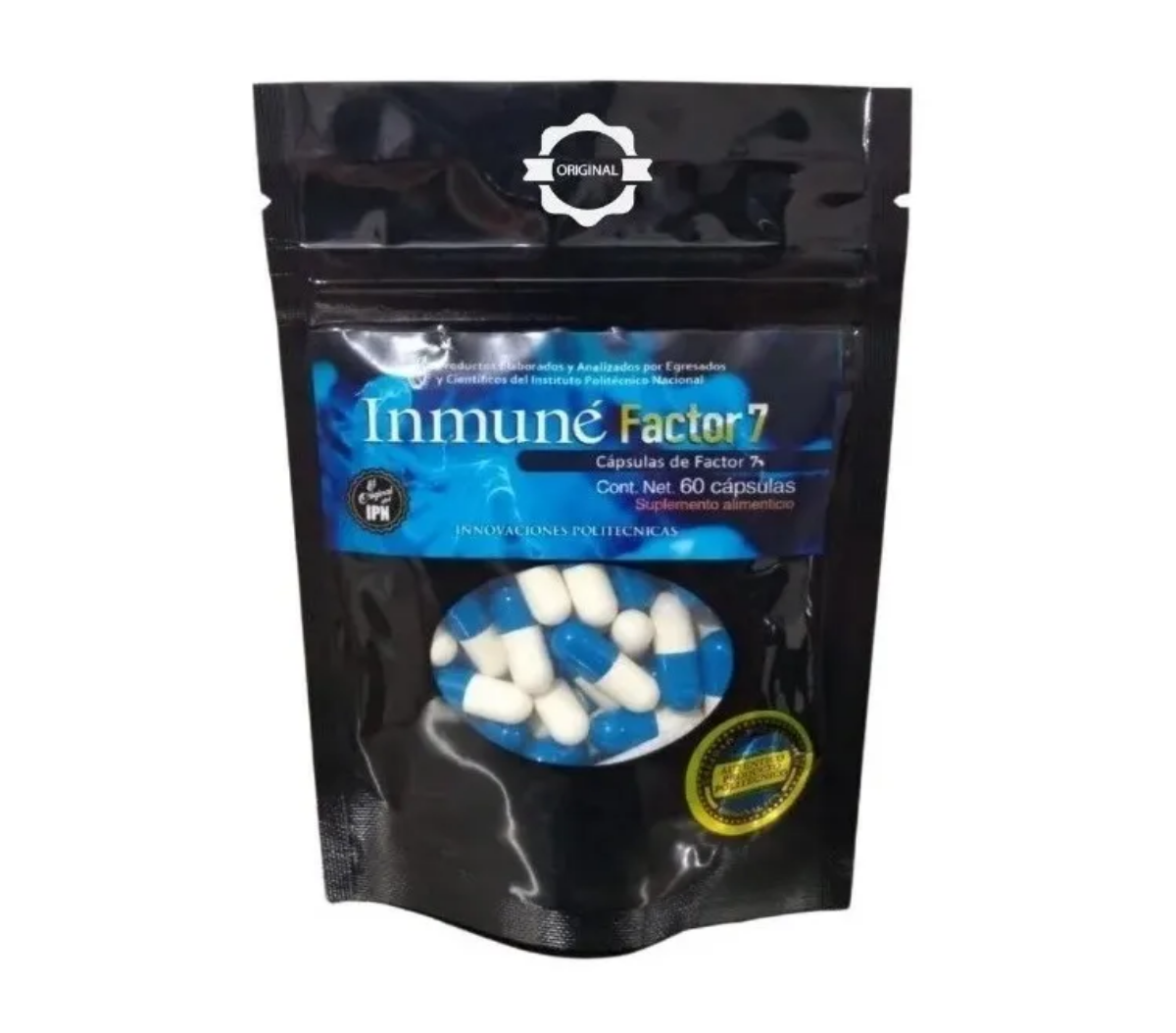Factor De Transferencia Inmuné Factor 7 60 Cápsulas Ipn