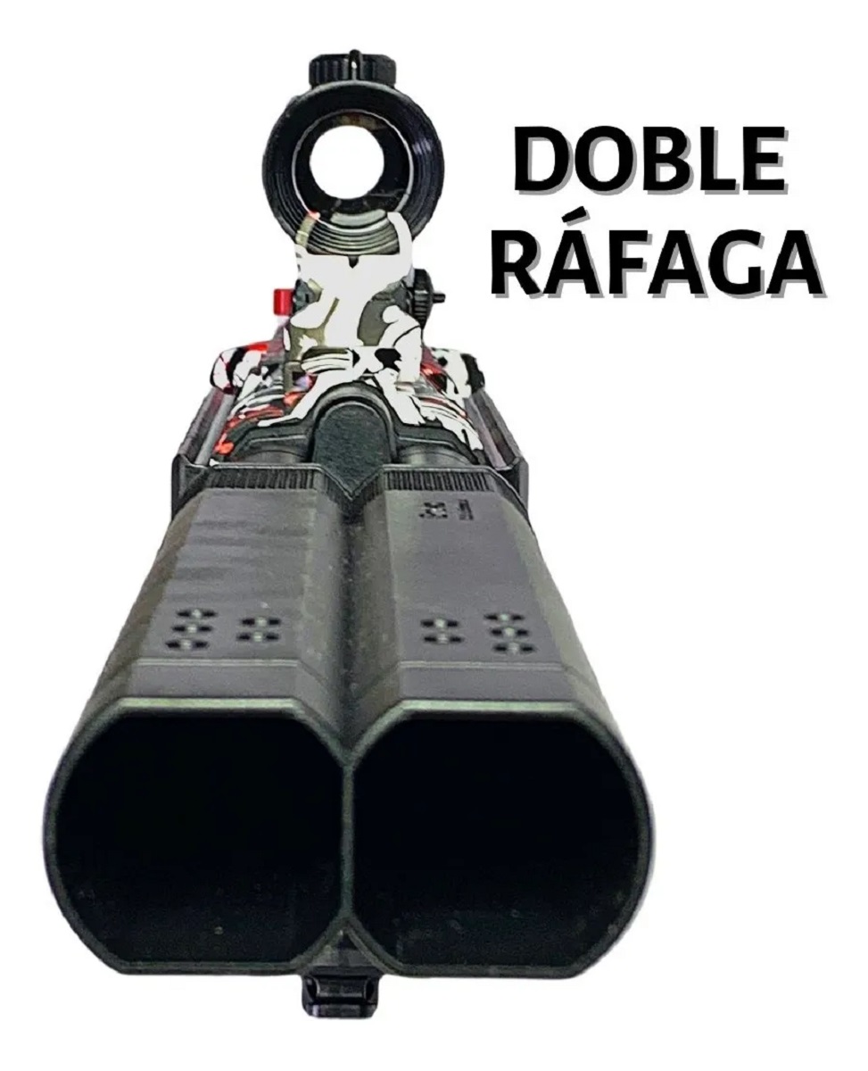 Ametralladora Eléctrica 10mil Balas Hidrogel Arma De Juguete