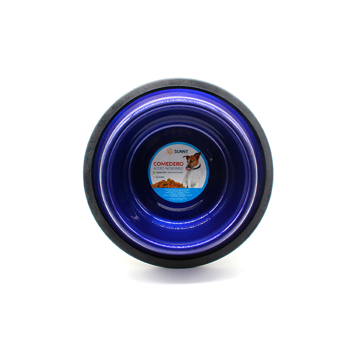 Plato de acero inoxidable de 8 onzas