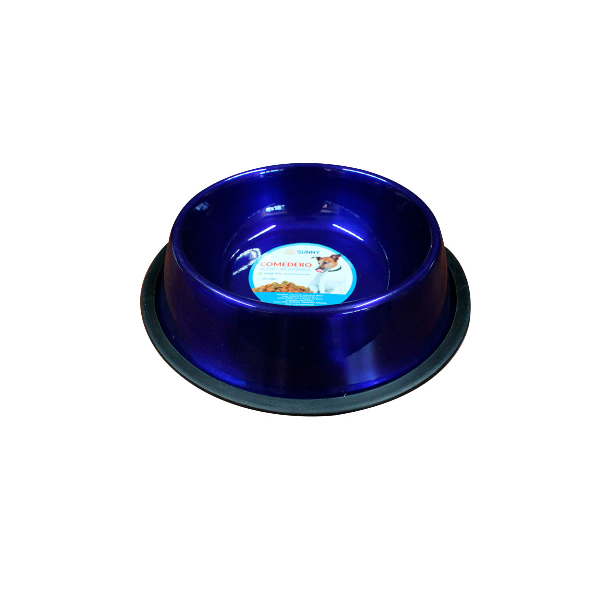 Plato de acero inoxidable de 8 onzas