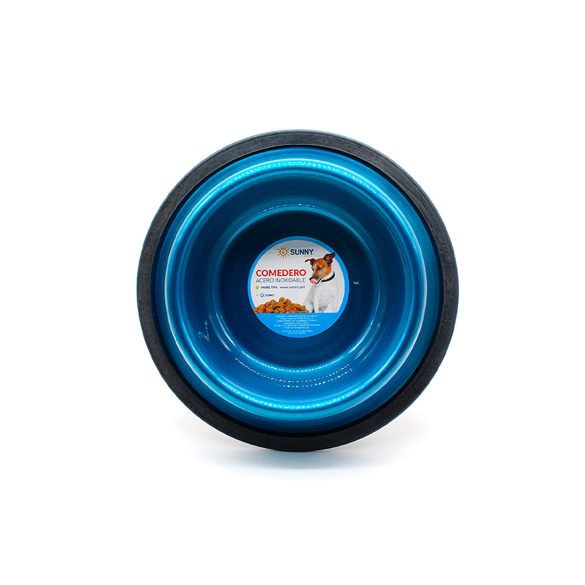 Plato de acero inoxidable de 8 onzas