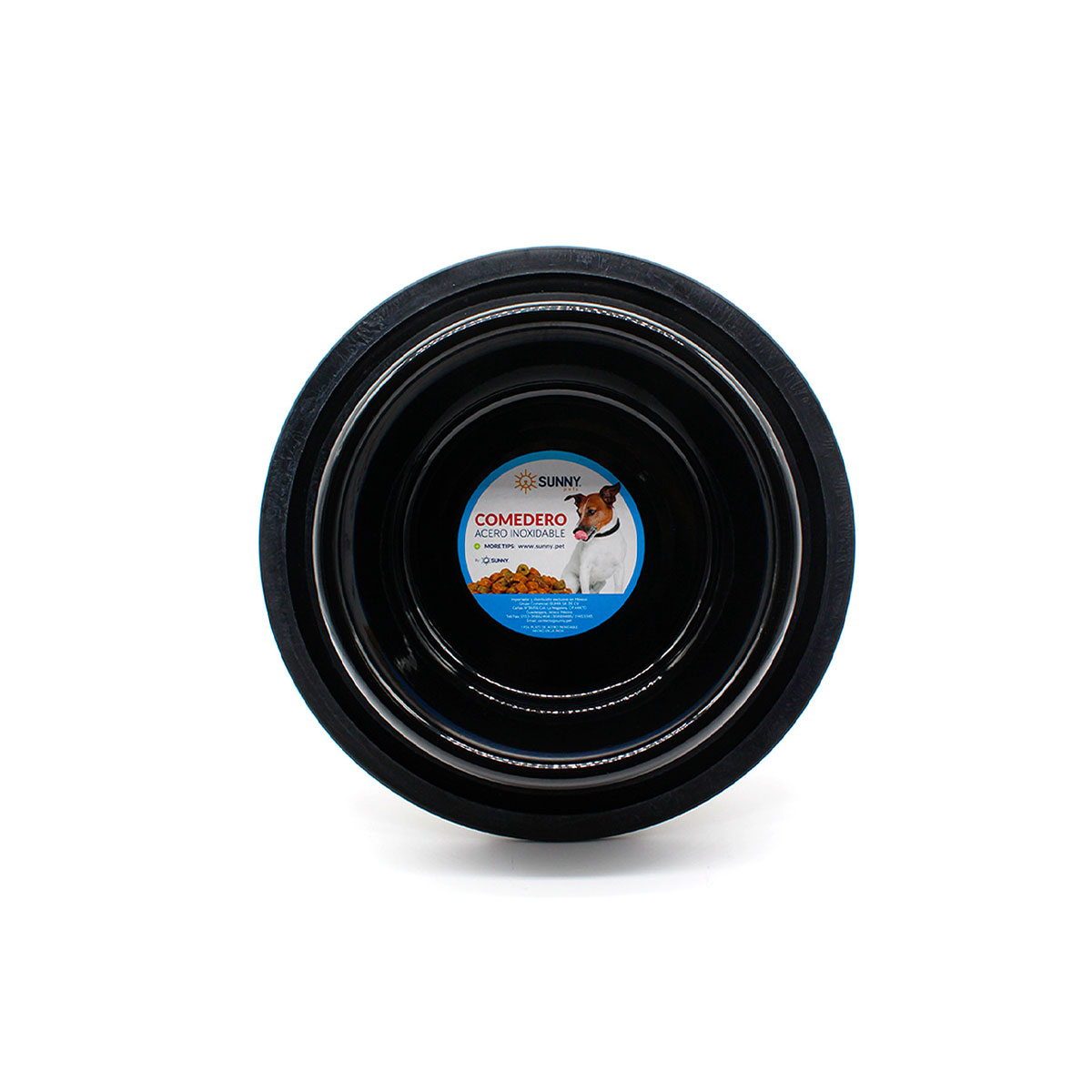 Plato de acero inoxidable de 8 onzas