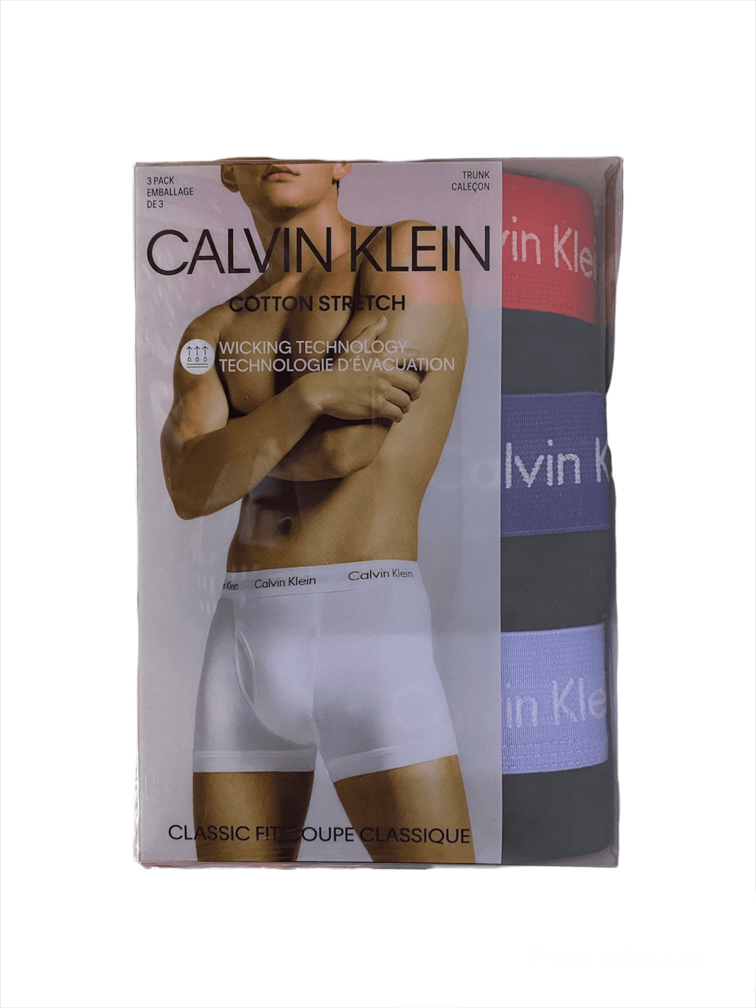 Boxer Calvin Klein Corto Negro/Colores 5911 Pack Cotton Stretch - Main Image