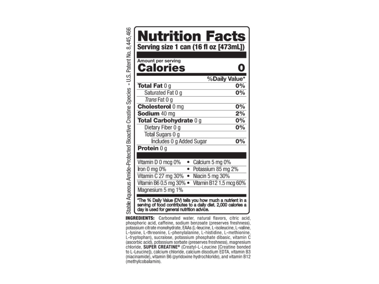 Bang Energy Drink Radical Skadattle 12 Pack