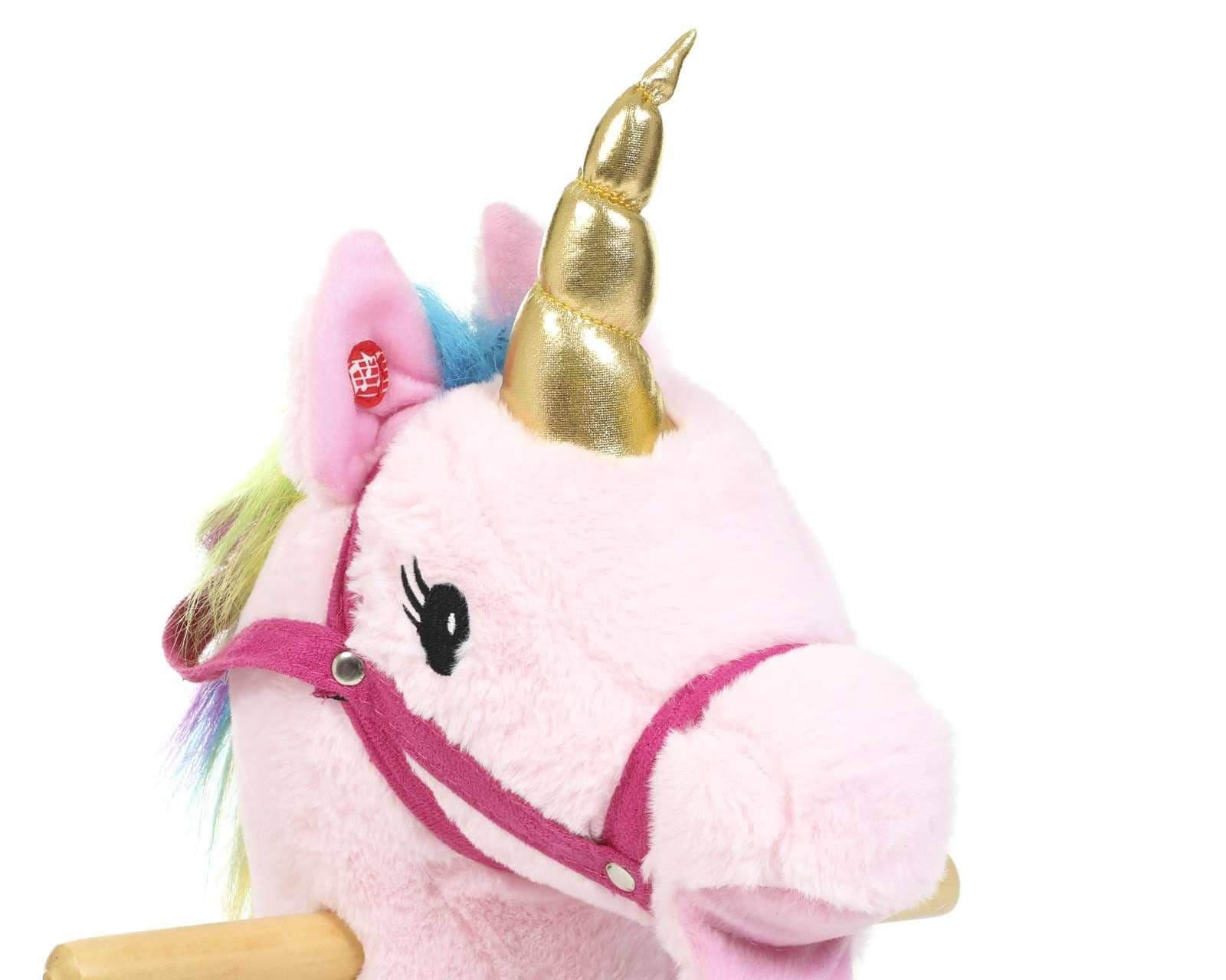 Unicornio Montable Mecedora Pony Con Sonidos