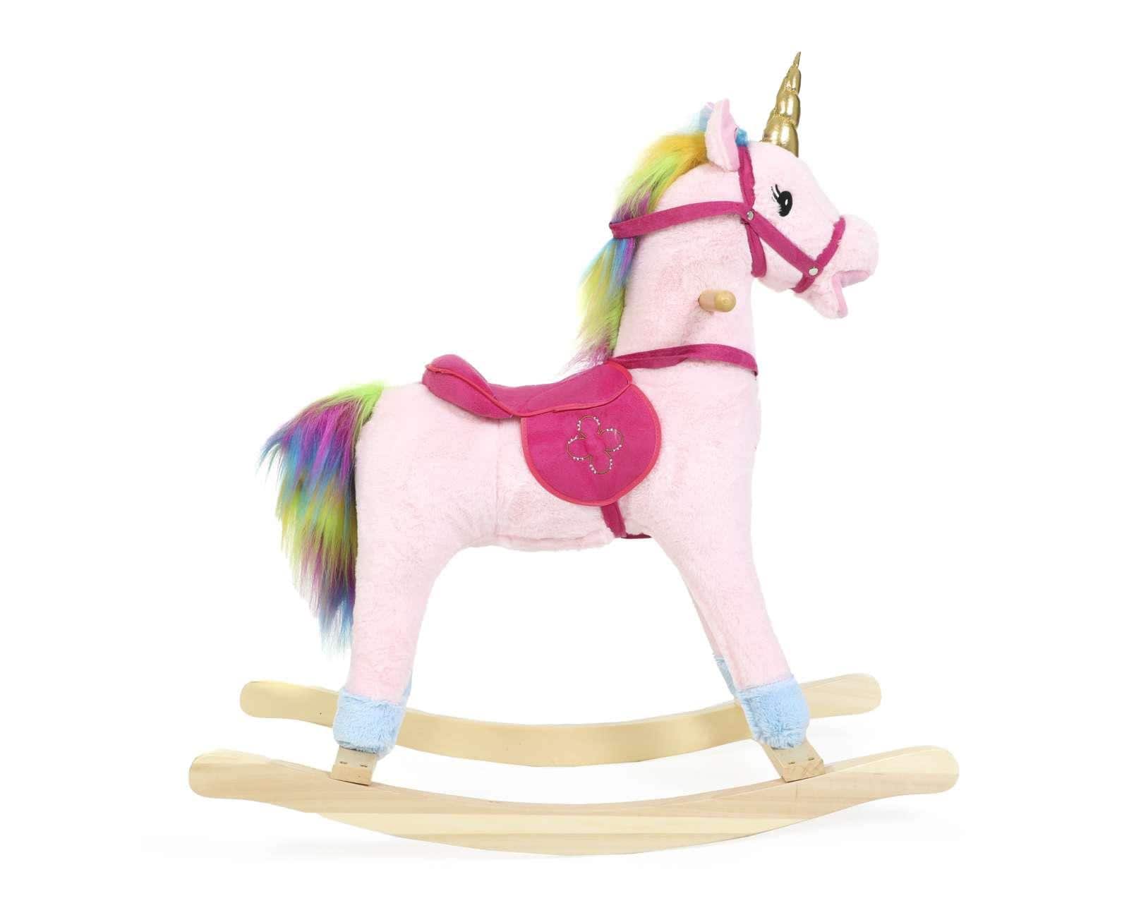 Unicornio Montable Mecedora Pony Con Sonidos