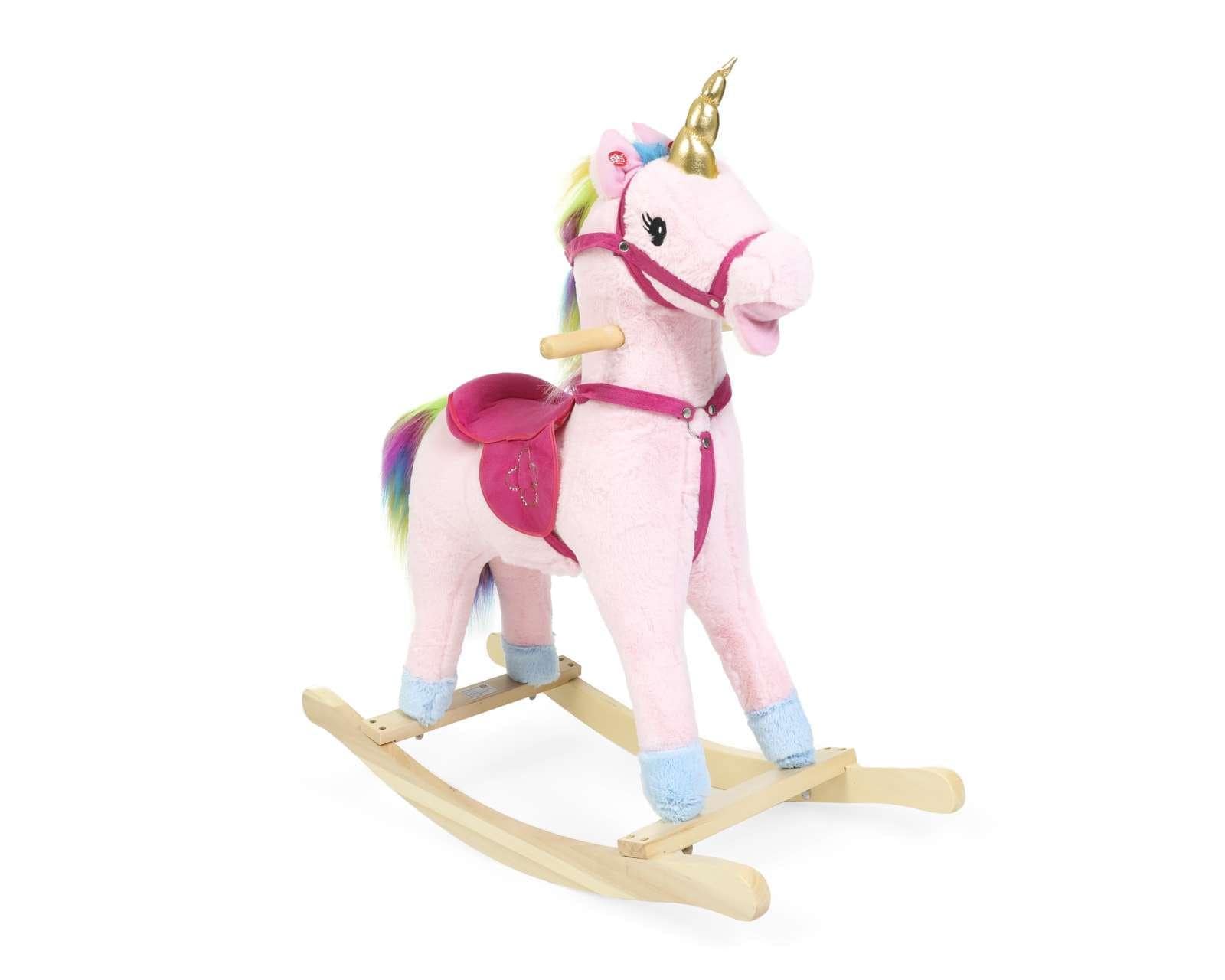 Unicornio Montable Mecedora Pony Con Sonidos