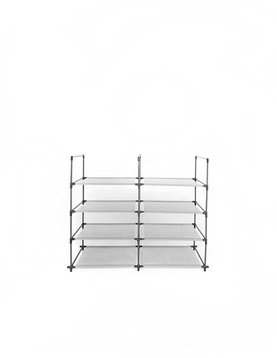 Mueblana Zapatera Capri 18 Pares Estante Organizador para Zapatos Para el Hogar Muebles para Recamara Mantiene tus Zapatos Ordenados