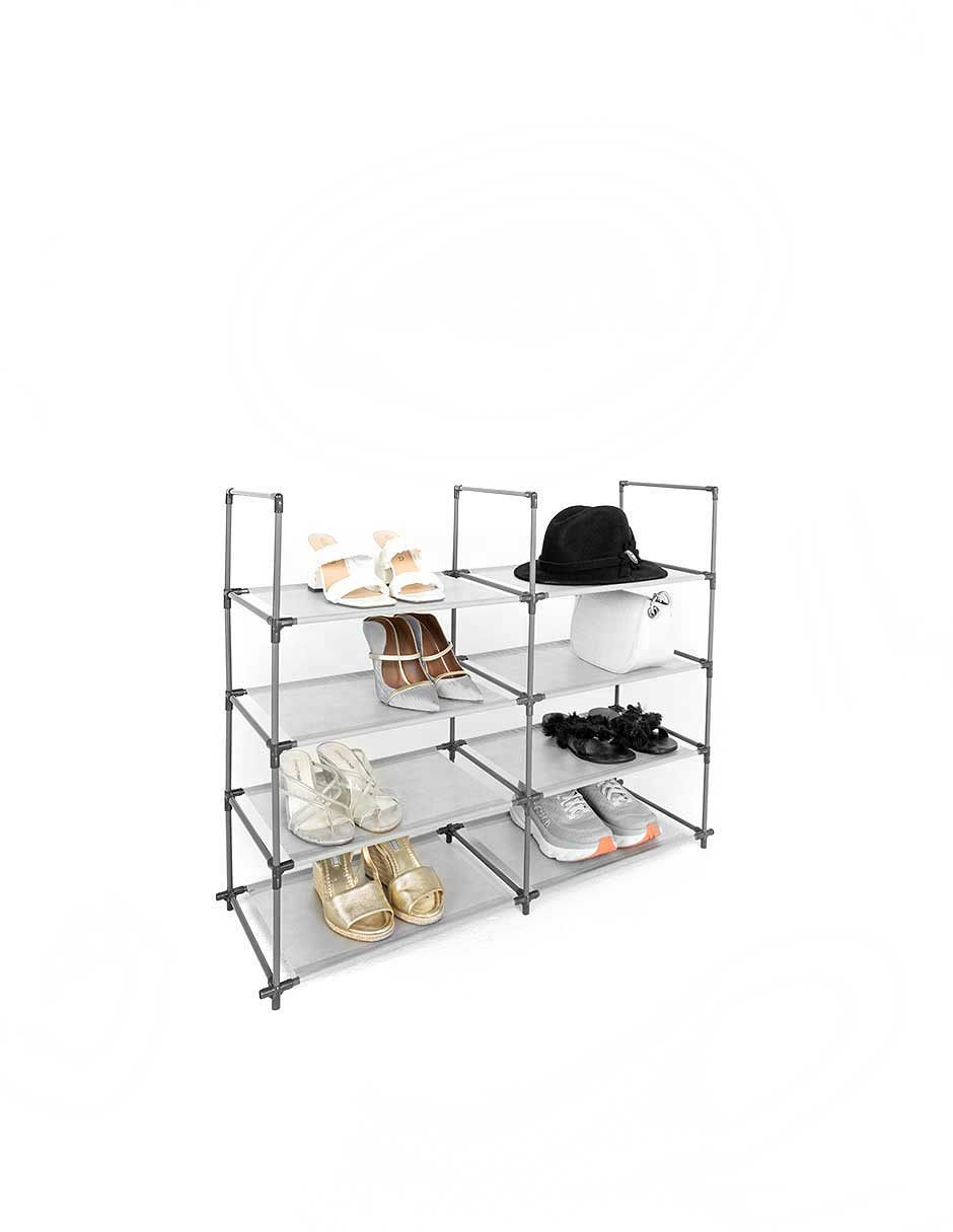 Mueblana Zapatera Capri 18 Pares Estante Organizador para Zapatos Para el Hogar Muebles para Recamara Mantiene tus Zapatos Ordenados