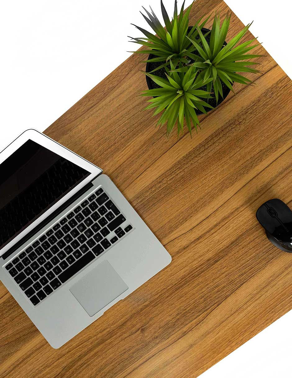 Mueblana Escritorio Evans Escritorio Minimalista y Moderno Escritorios Modernos Juveniles Mesa de Trabajo Perfecta para Home Office y Estudios Hecha de Melamina y Acero