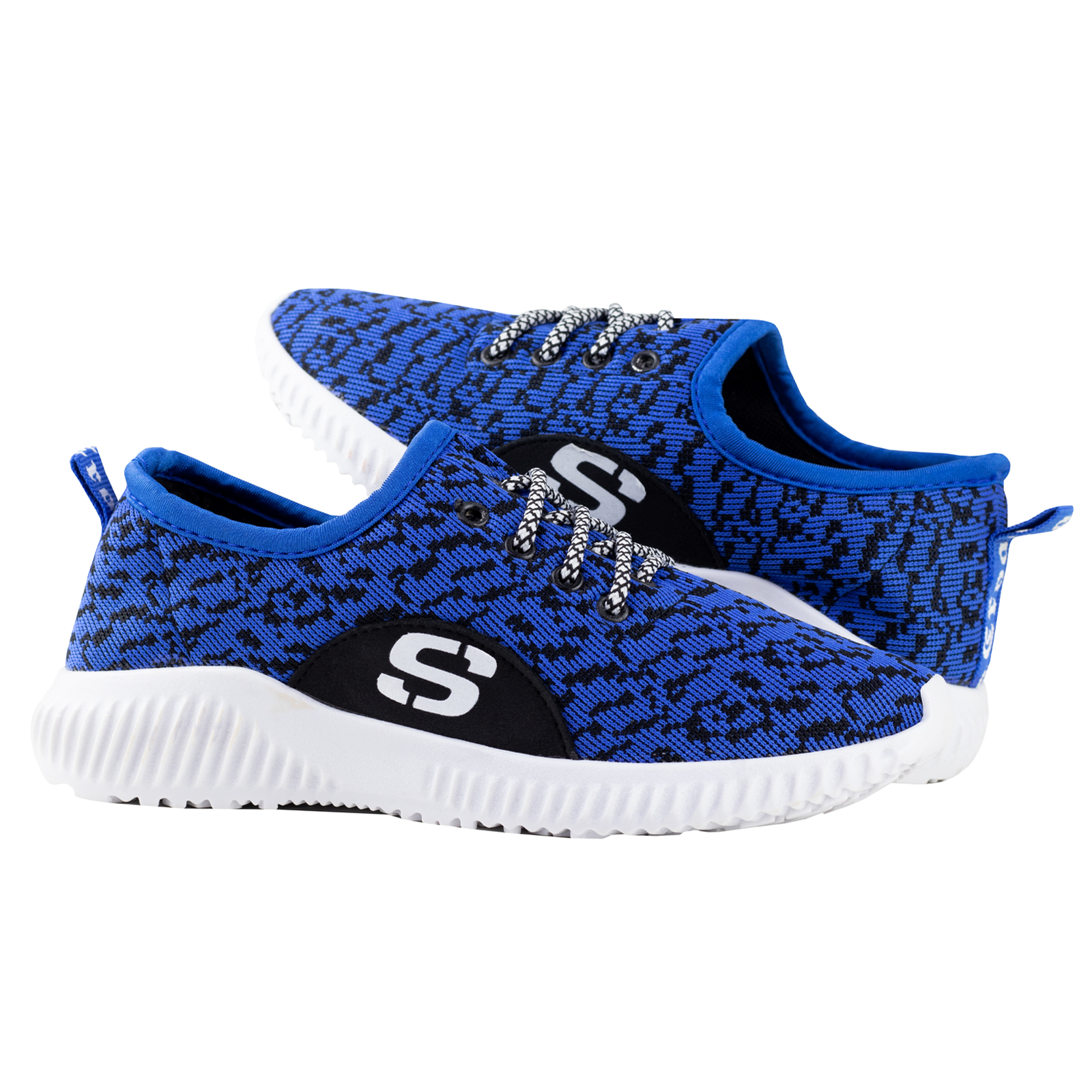 TENIS MODERNO DESCANSO CÓMODO HOMBRE MUJER 160 AZUL ELÁSTICO EXTRA LIGEROS