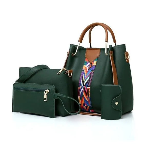 Set 4 Bolsas Mujer Moda Cartera Crossbody Tote Hobo Hombro