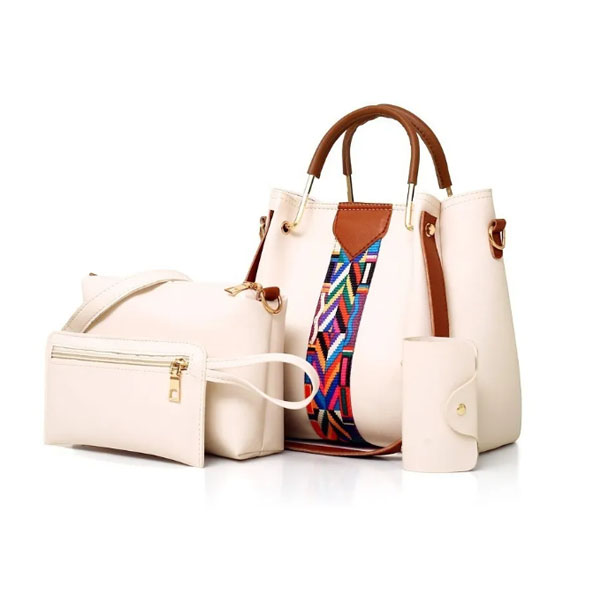 Set 4 Bolsas Mujer Moda Cartera Crossbody Tote Hobo Hombro