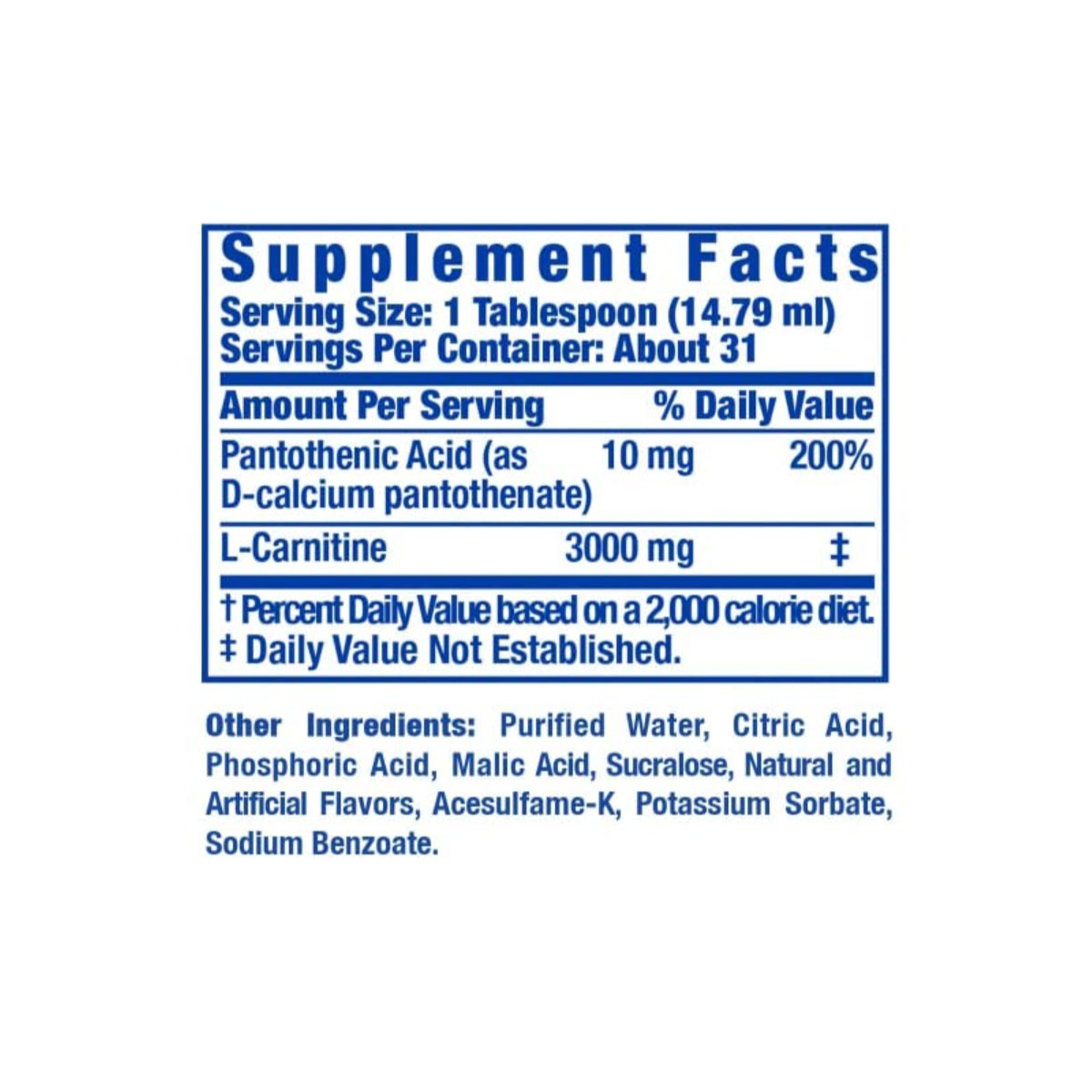 Carnitina Ronnie Coleman L-Carnitine XS 3000 31 Serv. - Mango Pia