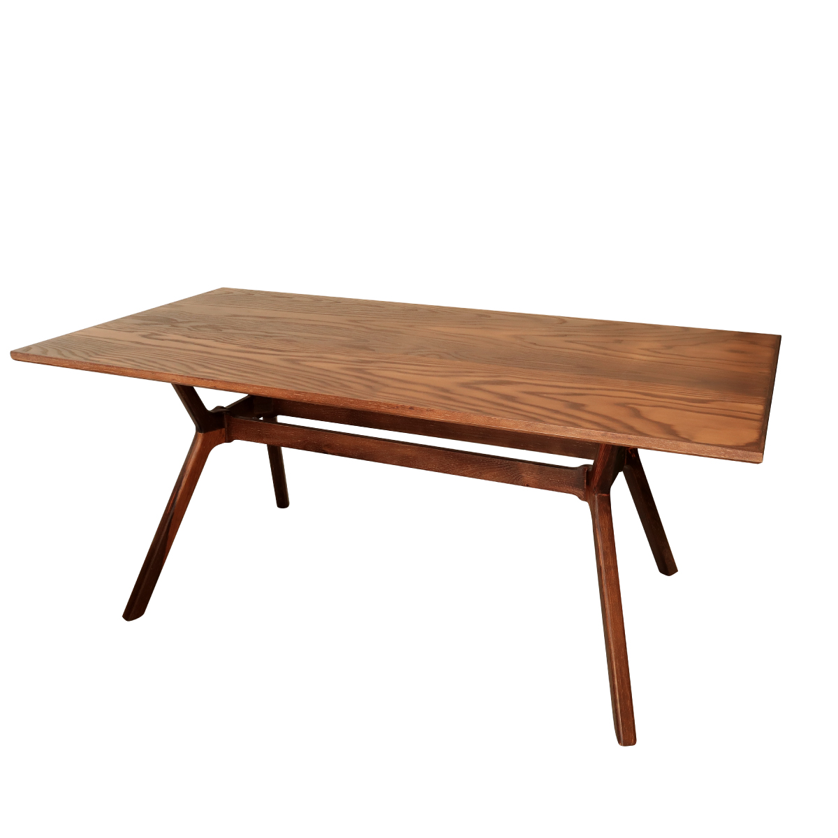 Mesa de comedor París Tabaco para 6 personas estilo escandinavo 