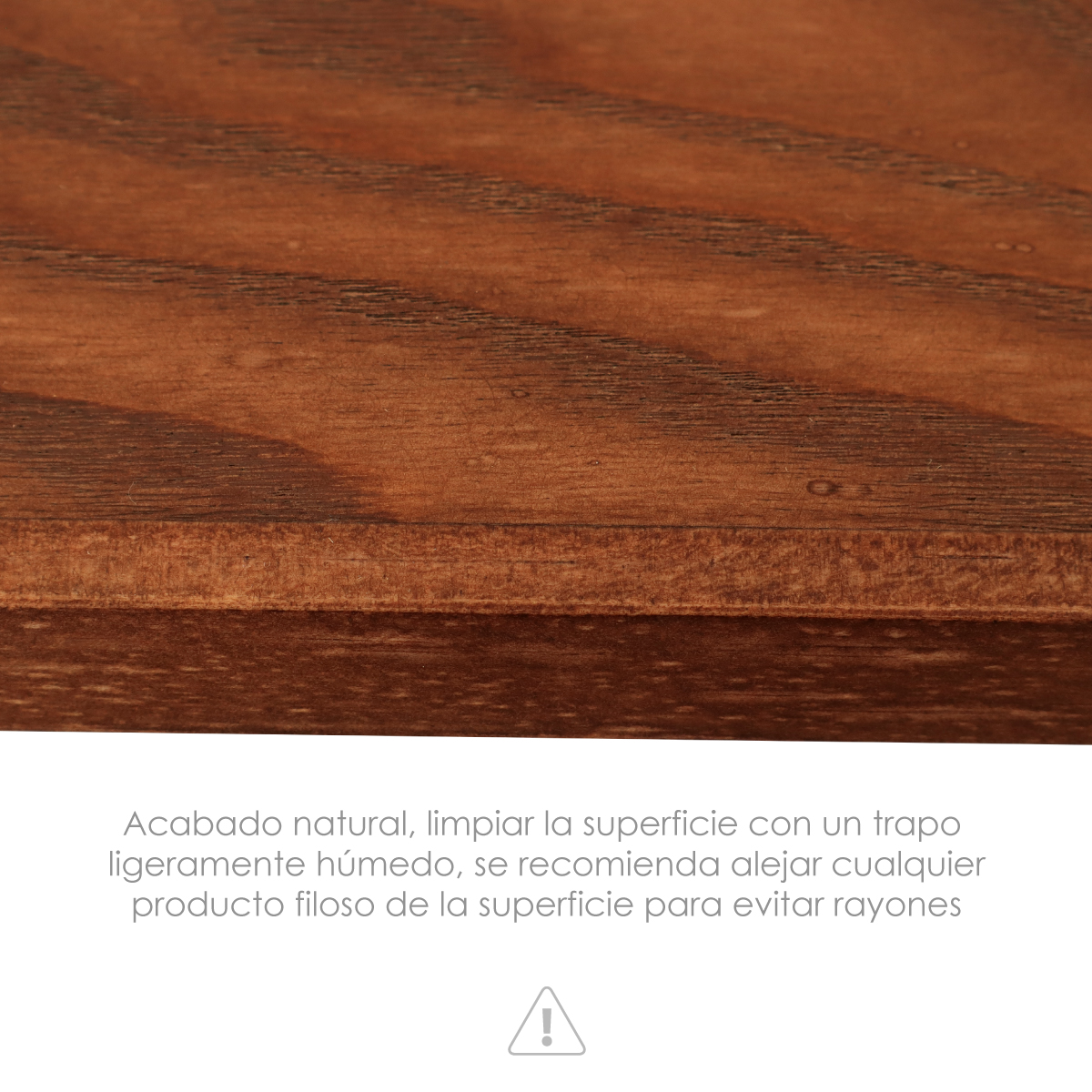 Mesa de comedor París Tabaco para 6 personas estilo escandinavo 