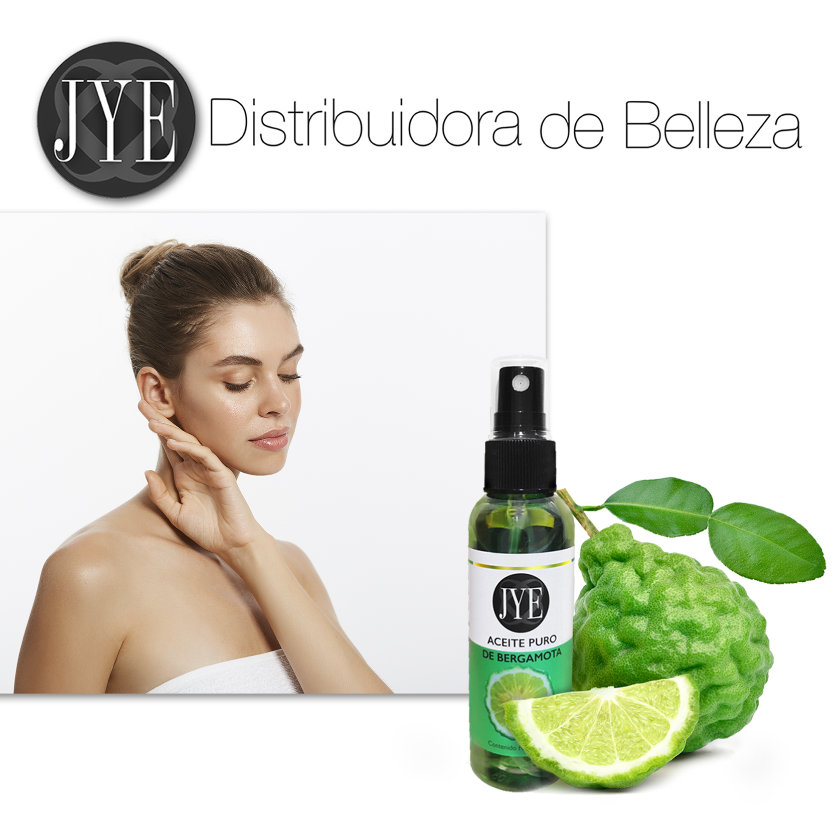 Aceite De Bergamota Puro Y Natural 60ml JYE
