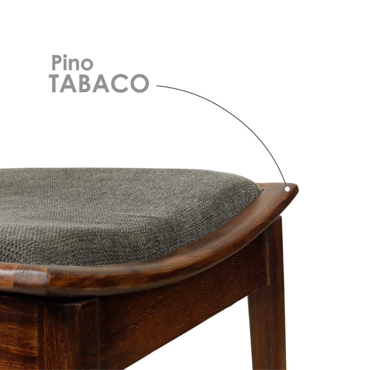 Comedor París tabaco para 6 personas estilo escandinavo