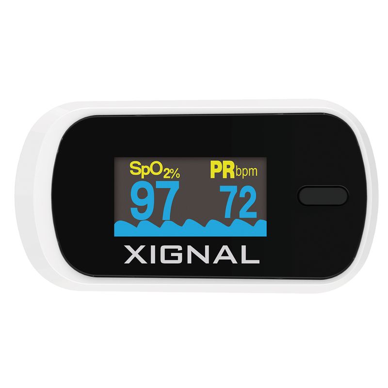 Oxímetro Pulso Adultos Niños 4 Parámetros Md300c2 Xignal