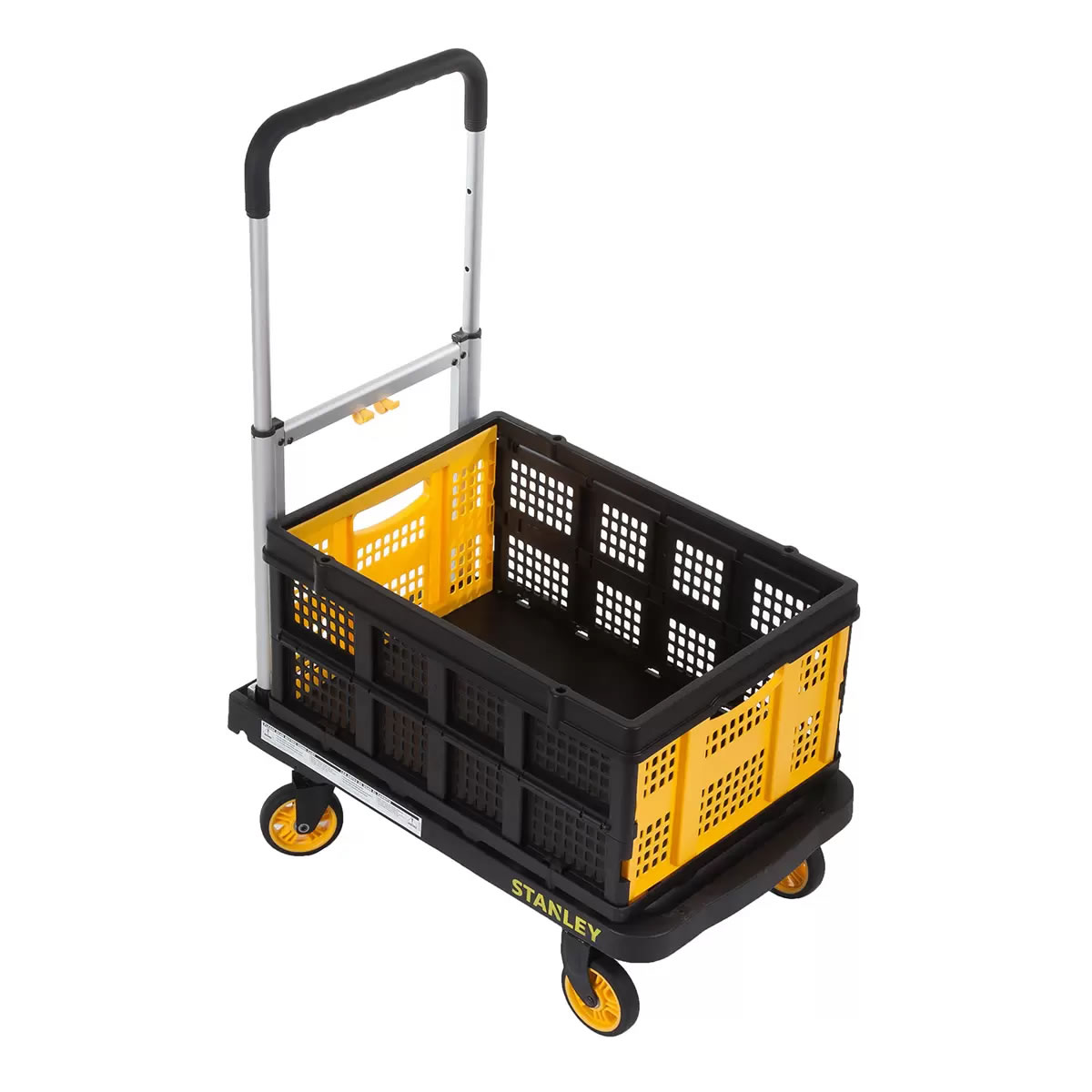 Carro Plataforma Con Canasta Multiusos Stanley PC-519 CST