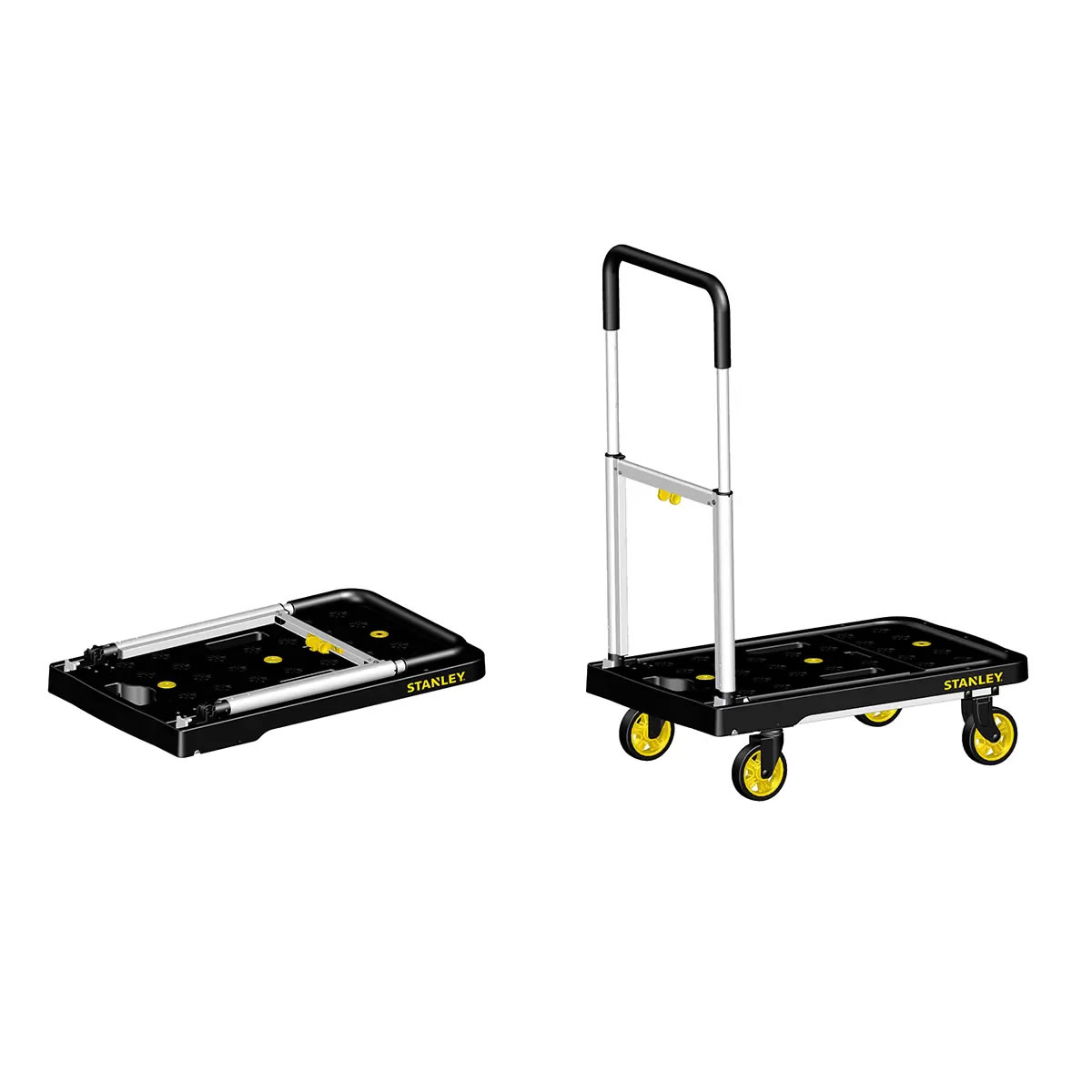Carro Plataforma Con Canasta Multiusos Stanley PC-519 CST