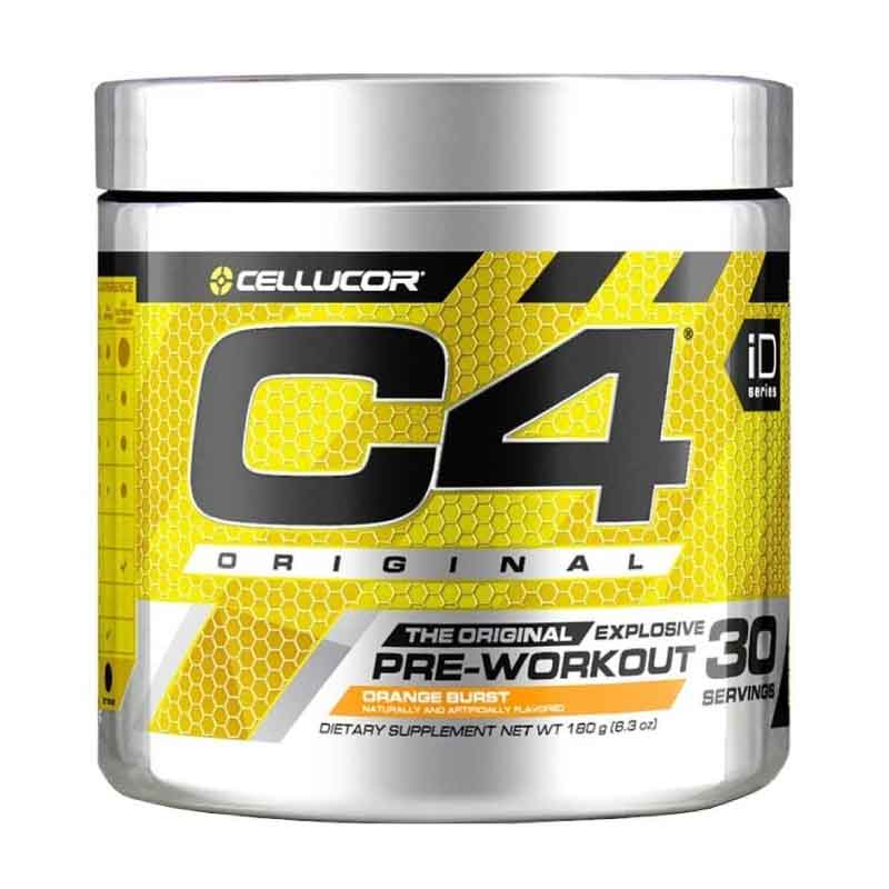 Pre-Entreno Cellucor C4 Original 30 Serv. 195G. - Naranja