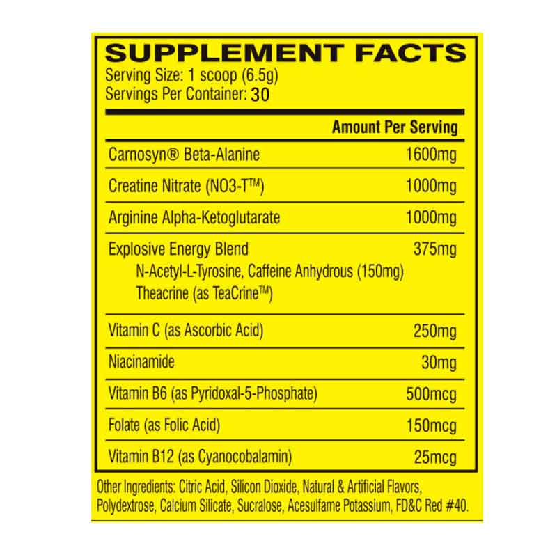 Pre-Entreno Cellucor C4 Original 30 Serv. 195G. - Naranja