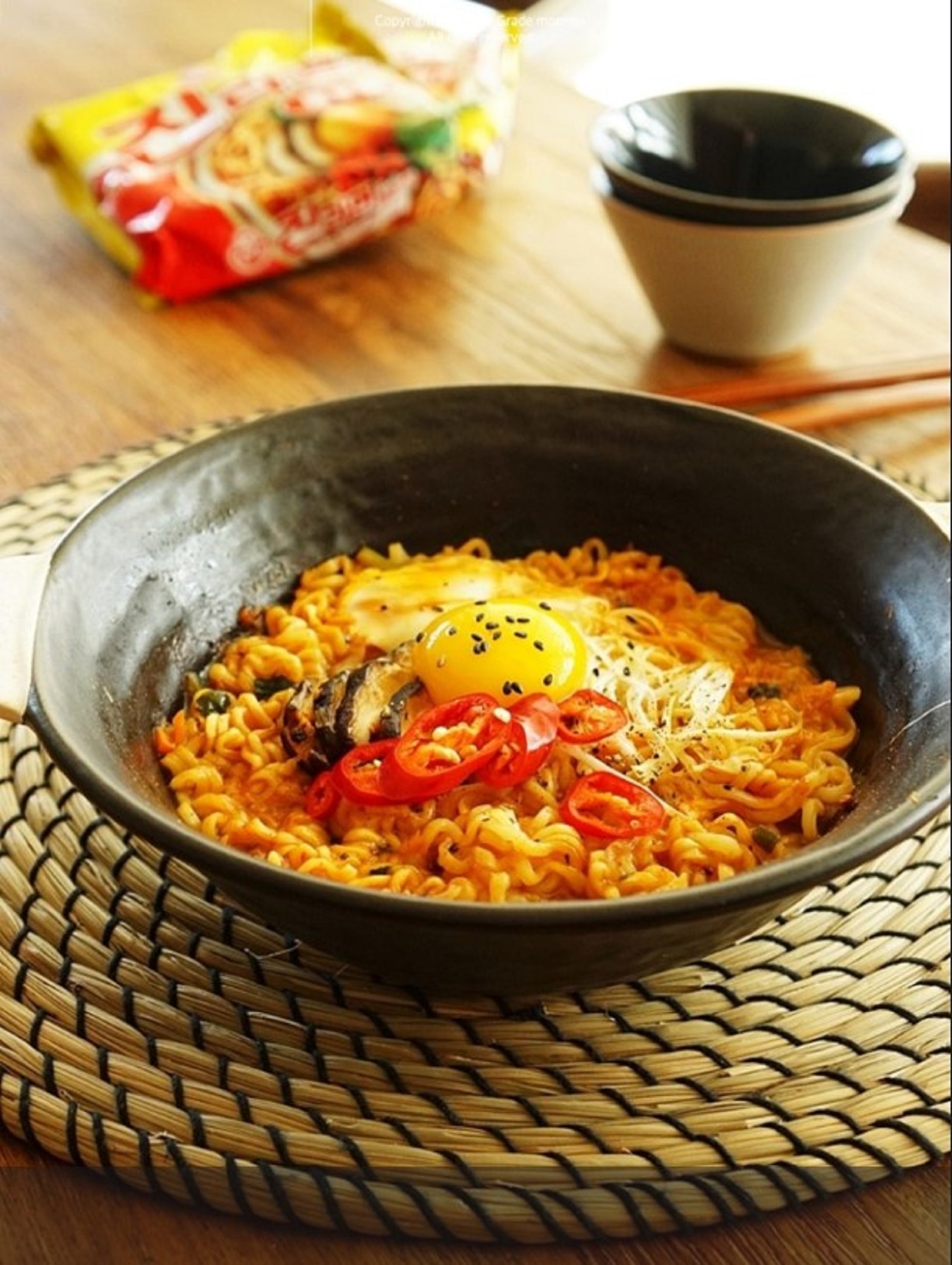 Sopa Instantánea Ramen Coreano Picante Ottogi Jin Ramen 5pzs