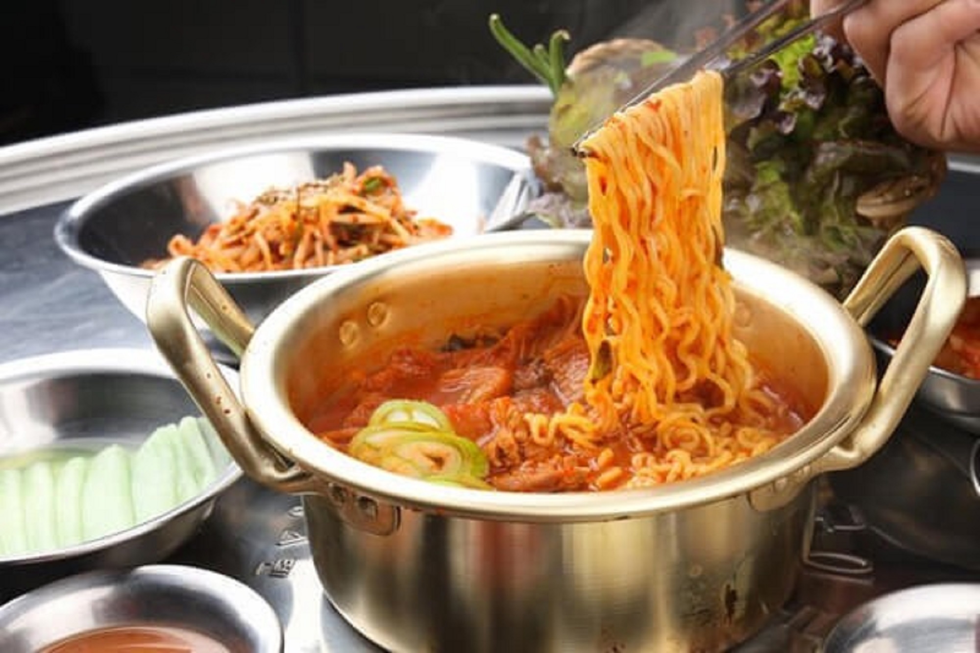 Sopa Instantánea Ramen Coreano Picante Ottogi Jin Ramen 5pzs