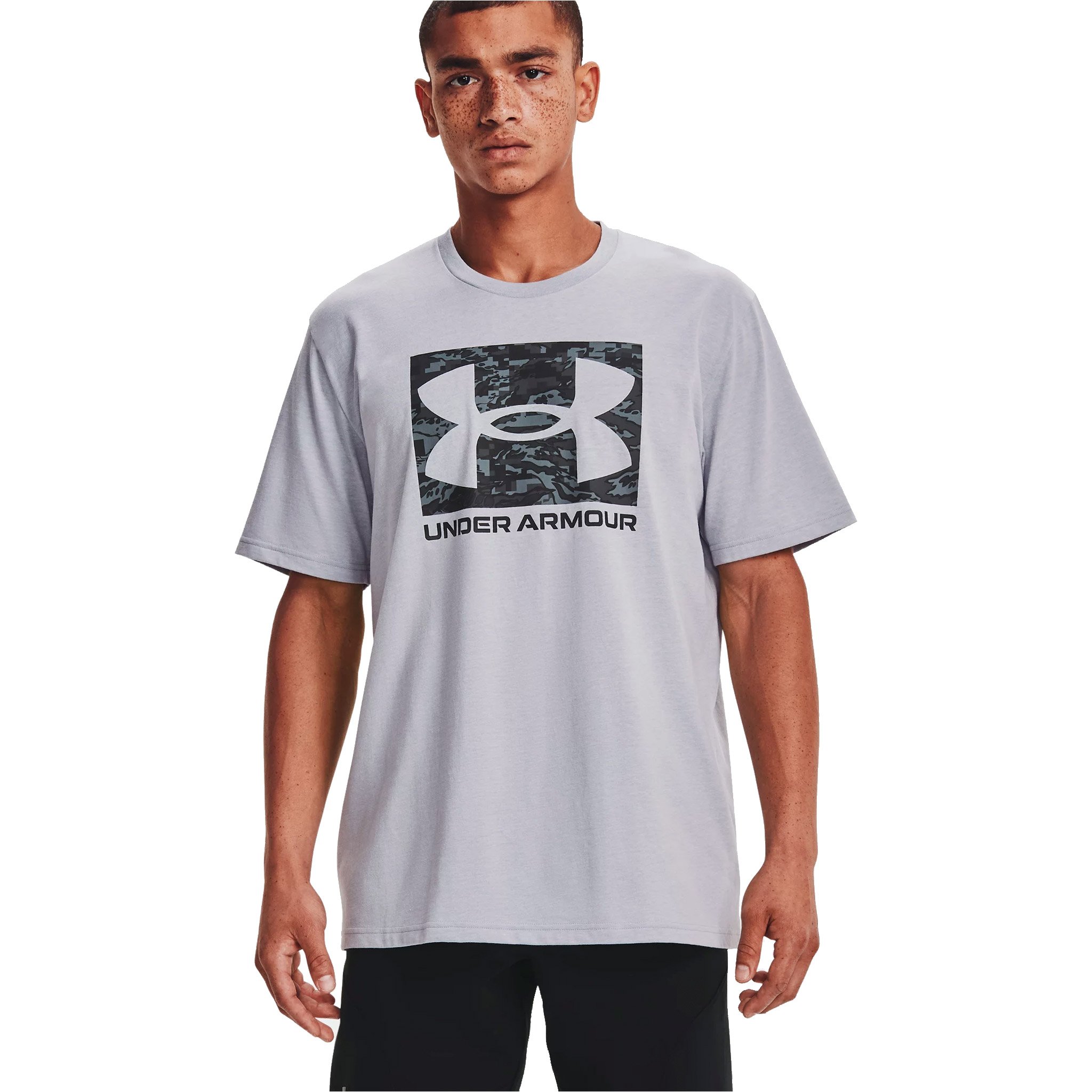 Playera Under Armour Abc Camo Boxed Logo Hombre Cod. 1361673011