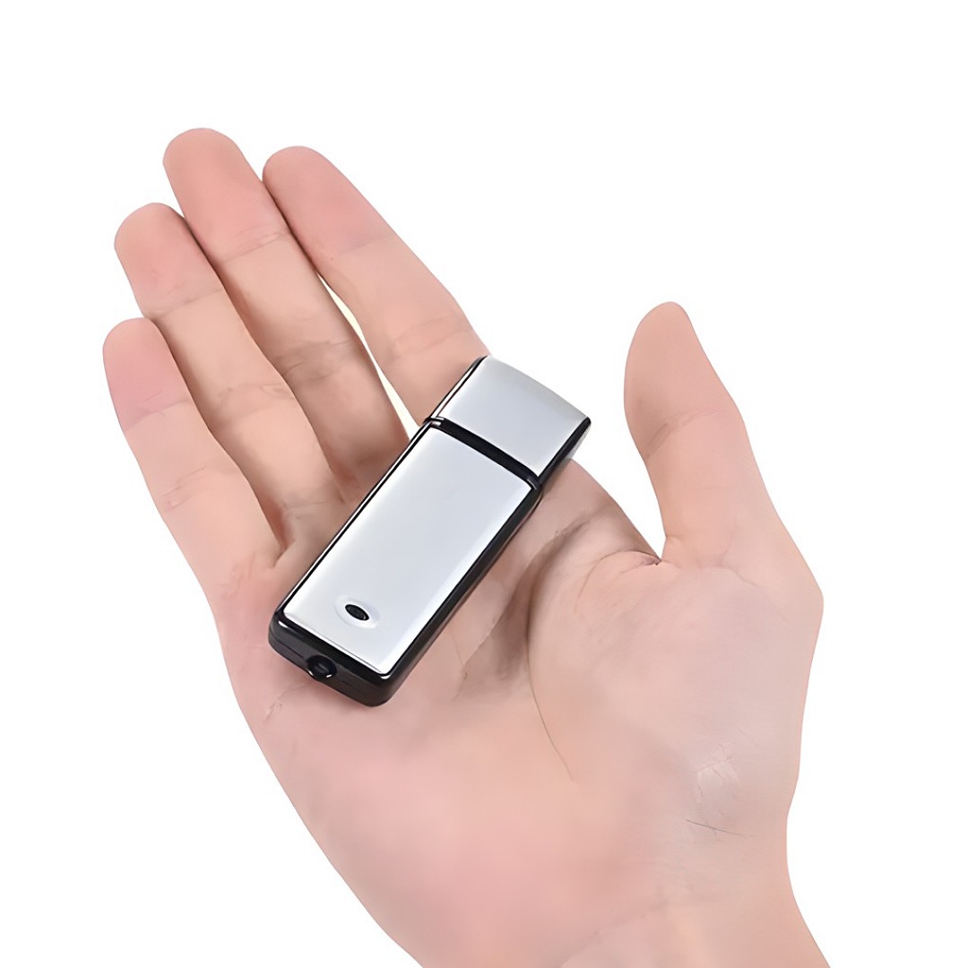Microfono Espia Usb Spy Grabadora Voz De 8gb Duracion Hasta 19 Horas Graba Conversaciones, Audio De Gogo Electronics