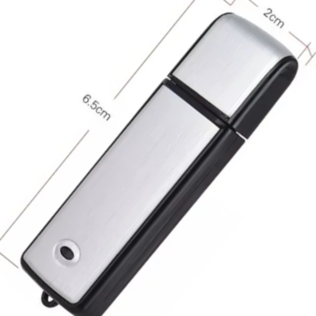 Microfono Espia Usb Spy Grabadora Voz De 8gb Duracion Hasta 19 Horas Graba Conversaciones, Audio De Gogo Electronics