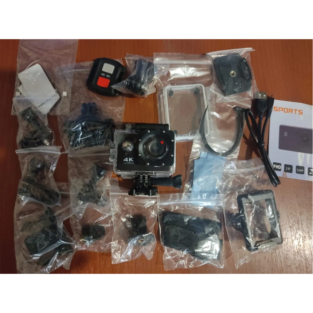 Camara Moto 4k wifi ultra action sport cam GENERICO