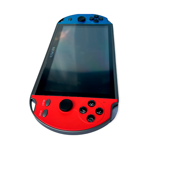Consola portátil X12 Plus 7" con más de 2 mil juegos, 16 GB