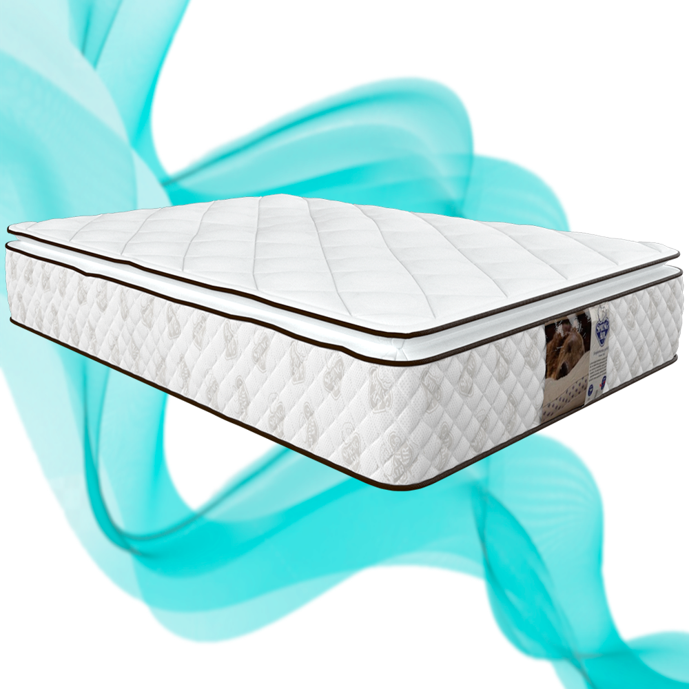 Colchón Matrimonial Allegro Spring Air Ortopédico con Colchoneta PILLOW TOP
