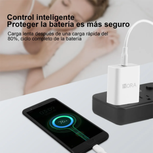 Cargador Carga Rápida Turbo Tipo C 3.0a