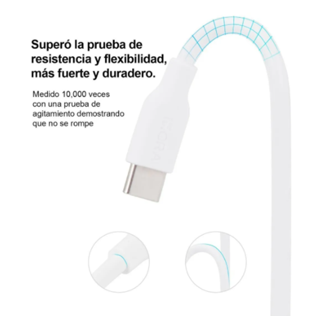 Cargador Carga Rápida Turbo Tipo C 3.0a