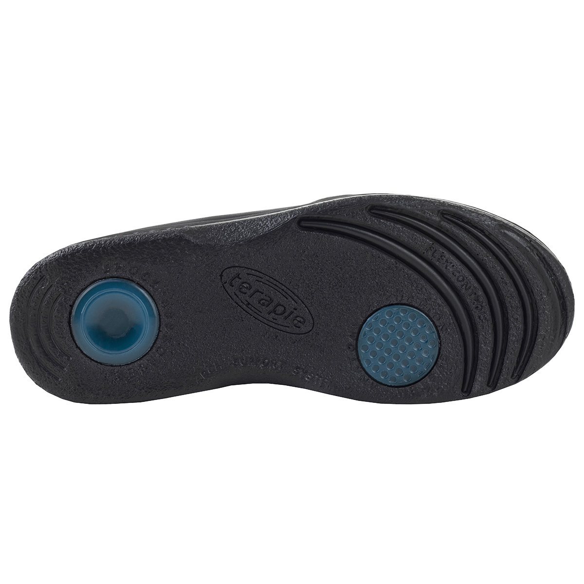 ZAPATOS CASUAL COMODOS PARA DAMA PIE DIABETICO TERAPIE 108 NEGRO ORIGINALES