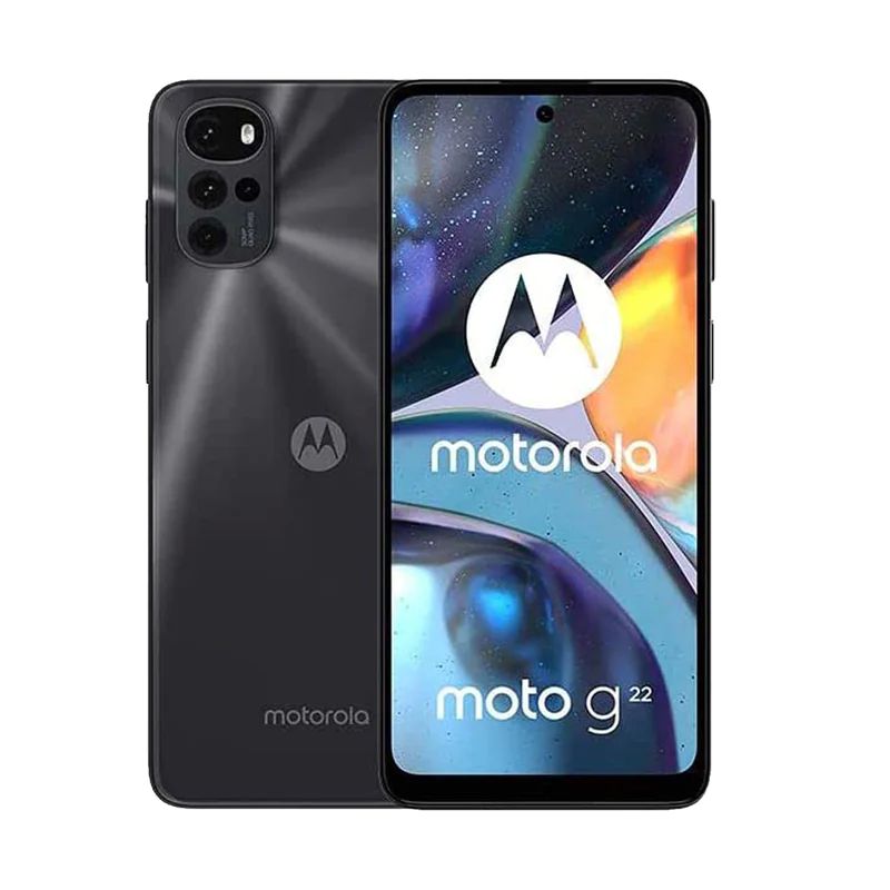 Celular Motorola Moto G22 Negro Ram 4GB Almacenamiento 128 GB Dual Sim