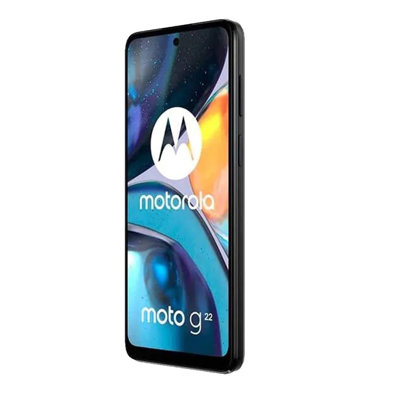 Celular Motorola Moto G22 Negro Ram 4GB Almacenamiento 128 GB Dual Sim
