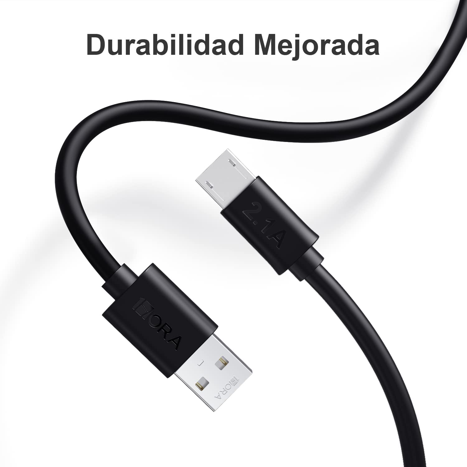 Combo cargador y cable de 1M 1Hora Tipo C 10W, Carga Rápida USB 2.0A Para